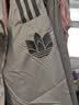 adidas通勤百搭三条纹休闲运动夹克早秋外套男女阿迪达斯三叶草 浅灰 (推荐选大一码)   XL 实拍图