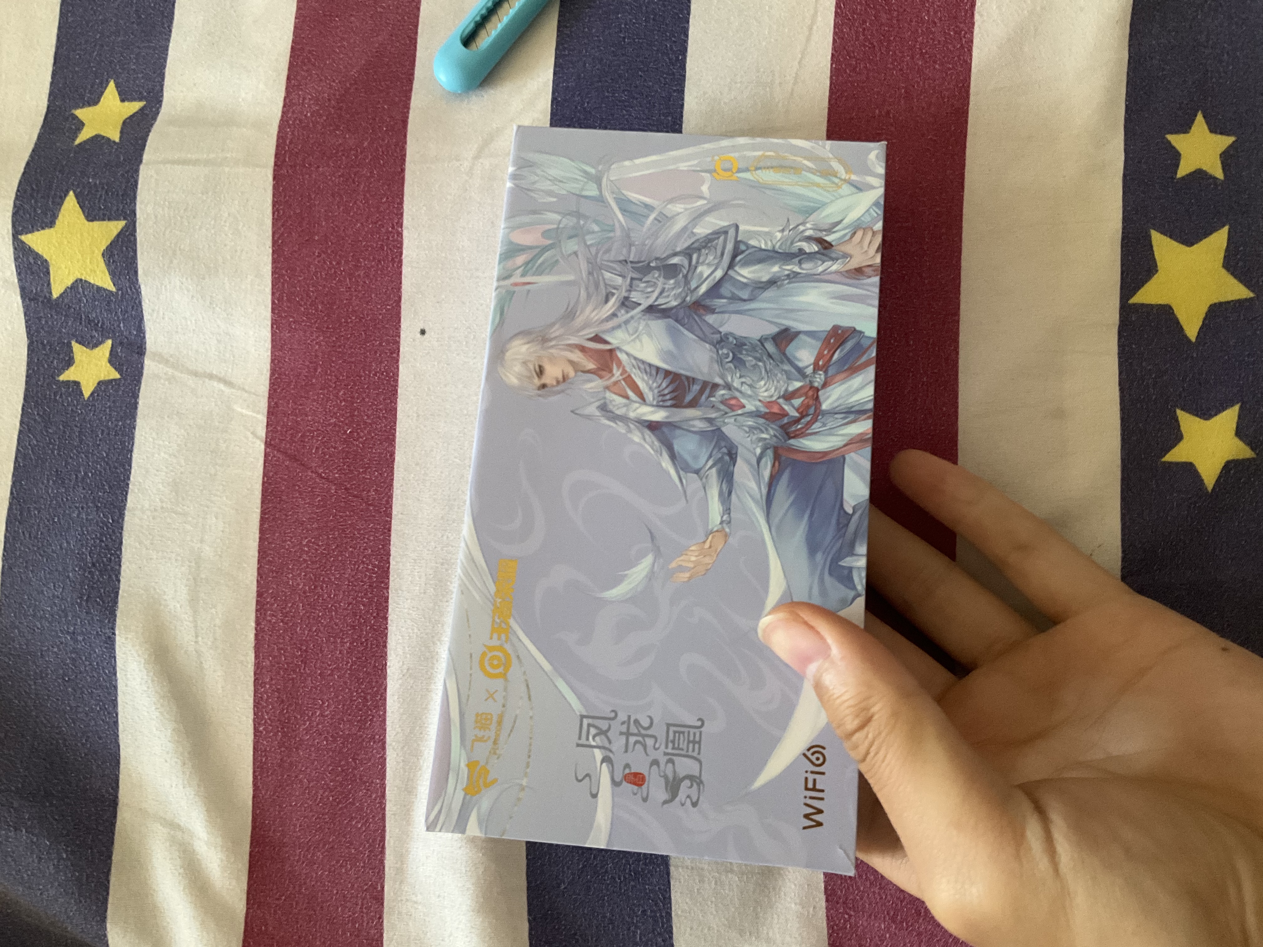 飞猫M50王者荣耀合作款5G免插卡移动随身wifi6无线上网卡便携式热点车载通用流量凤求凰款 实拍图