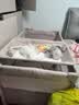 优乐博（ULOP）婴儿床可折叠可移动0-3岁宝宝床多功能婴儿床可升降婴儿拼接床 尿布台婴儿床二合一摇篮摇摇床 一键折叠床豪华款 婴儿用品实用新生儿见面礼物便携折叠婴儿床 实拍图