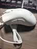 雷蛇（Razer）炼狱蝰蛇标准版有线鼠标 人体工学  电竞游戏 右手通用型 吃鸡/LOL/CS GO游戏鼠标 白色 实拍图