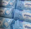 舒洁（Kleenex）湿厕纸囤货装80抽*10包 (800抽)清洁私处湿纸巾纯水洁厕湿巾 实拍图
