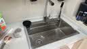 TOSO日式厨房水槽大单槽洗菜盆一体盆304不锈钢新款台中下集渣碗水池 68*46银色火山纹5mm款-伯爵抽拉龙头顶配 水槽套餐 实拍图