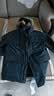 京东京造进口极寒95鹅绒服800蓬三防羽绒服男外套女冬季中长款 灰色 L 实拍图