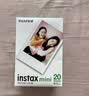 INSTAX富士instax立拍立得 mini相纸 白边双包20张+香蕴花影边框贴 实拍图