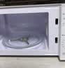 美的（Midea）快捷微波炉 家用小型 360°转盘加热 旋钮操控 易洁内胆2026新款升级（M1-L213B二代） 实拍图