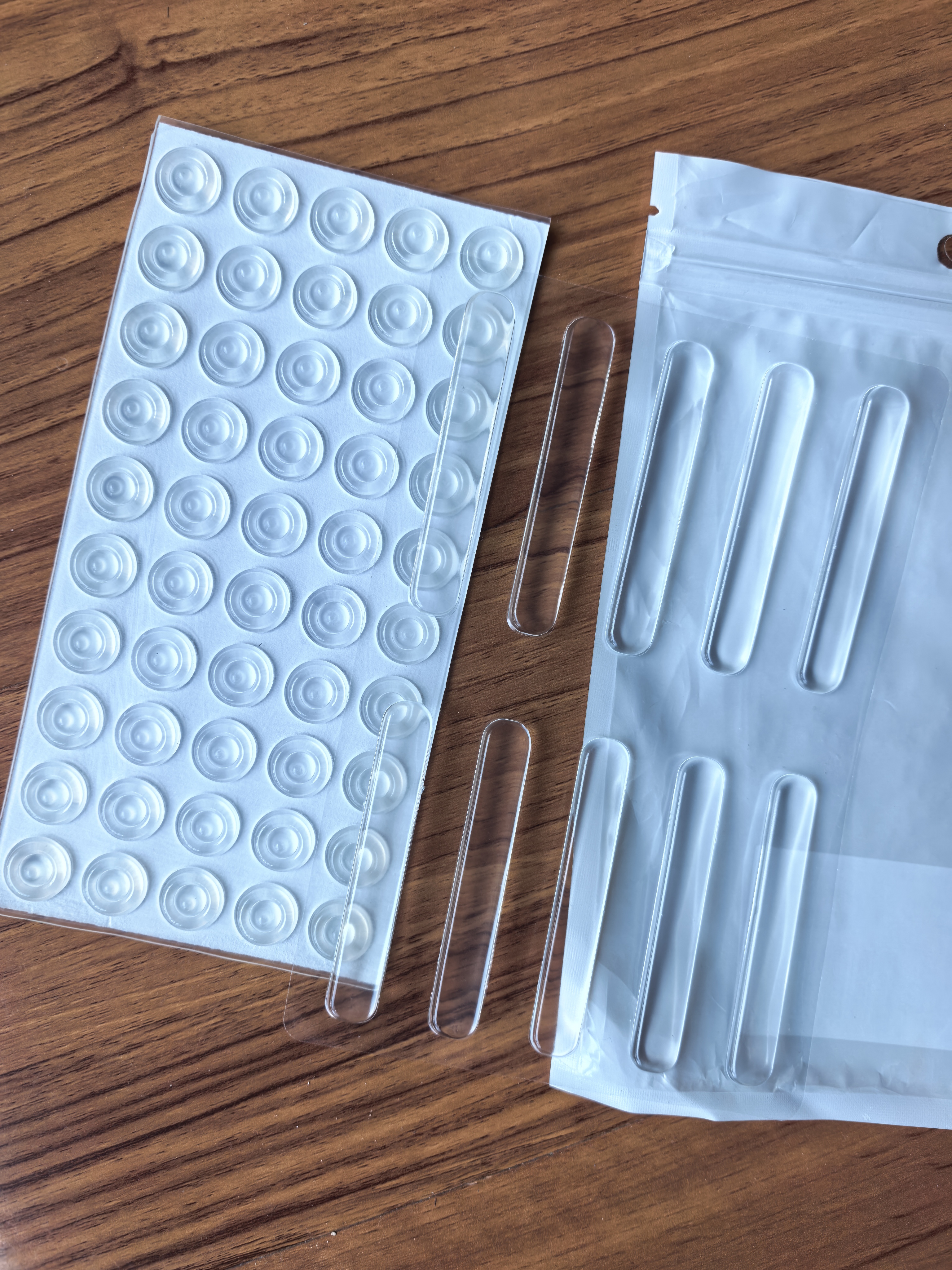 墨斗鱼防撞贴硅胶防撞条PU门把手柜门防磕碰静音颗粒组合装50粒+10条 实拍图