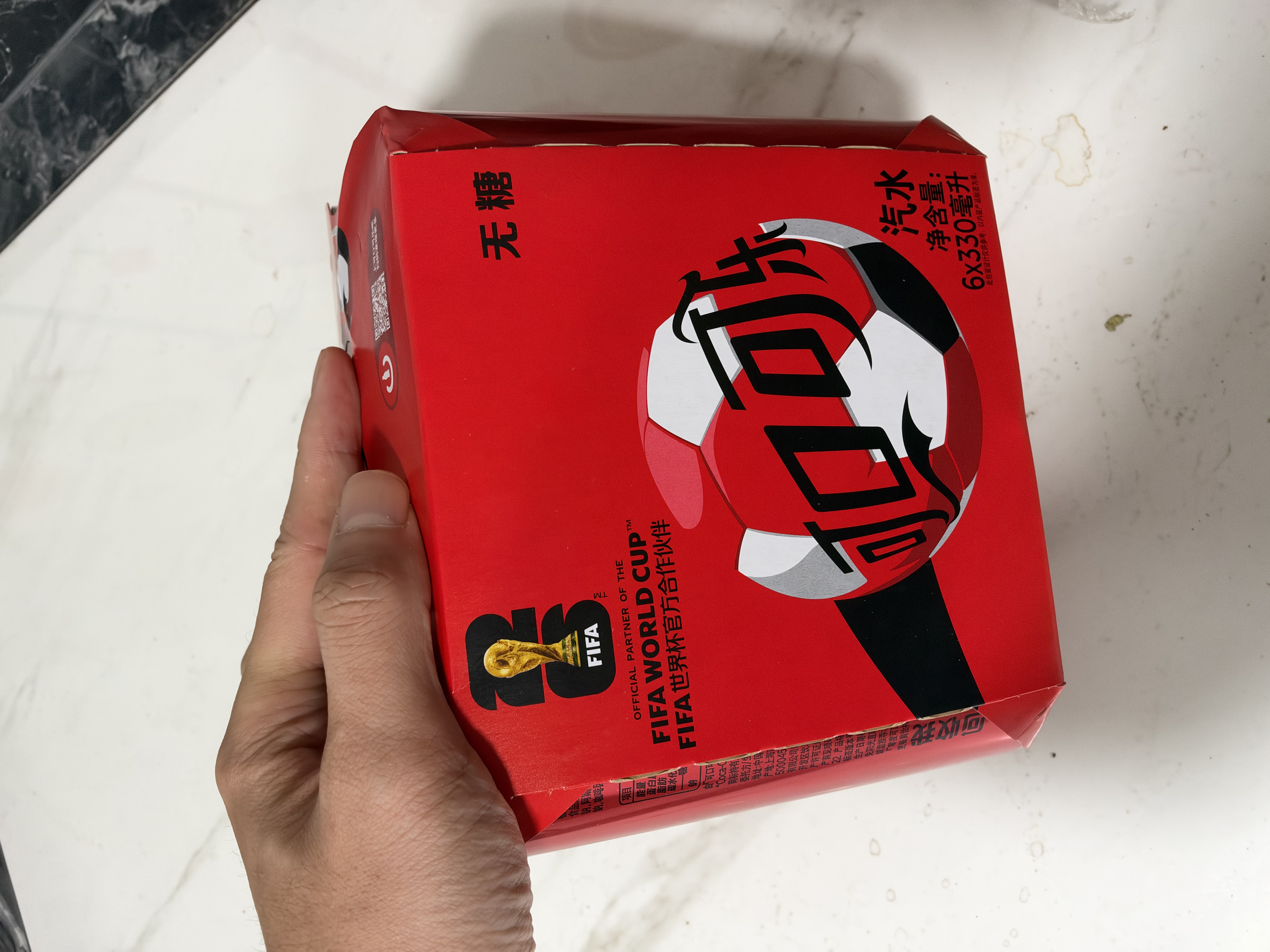可口可乐（Coca-Cola）零度 无糖零卡汽水 碳酸饮料 330ml*24摩登罐 新老包装随机发 实拍图