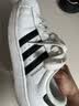 阿迪达斯adidas三叶草贝壳头SUPERSTARII男女休闲鞋 IH8659 38码 实拍图