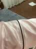 金三塔商场同款真丝睡衣女两件套100%桑蚕丝宽松情侣丝绸睡衣套七夕礼物 桃盈粉（重磅19姆米） XL 实拍图