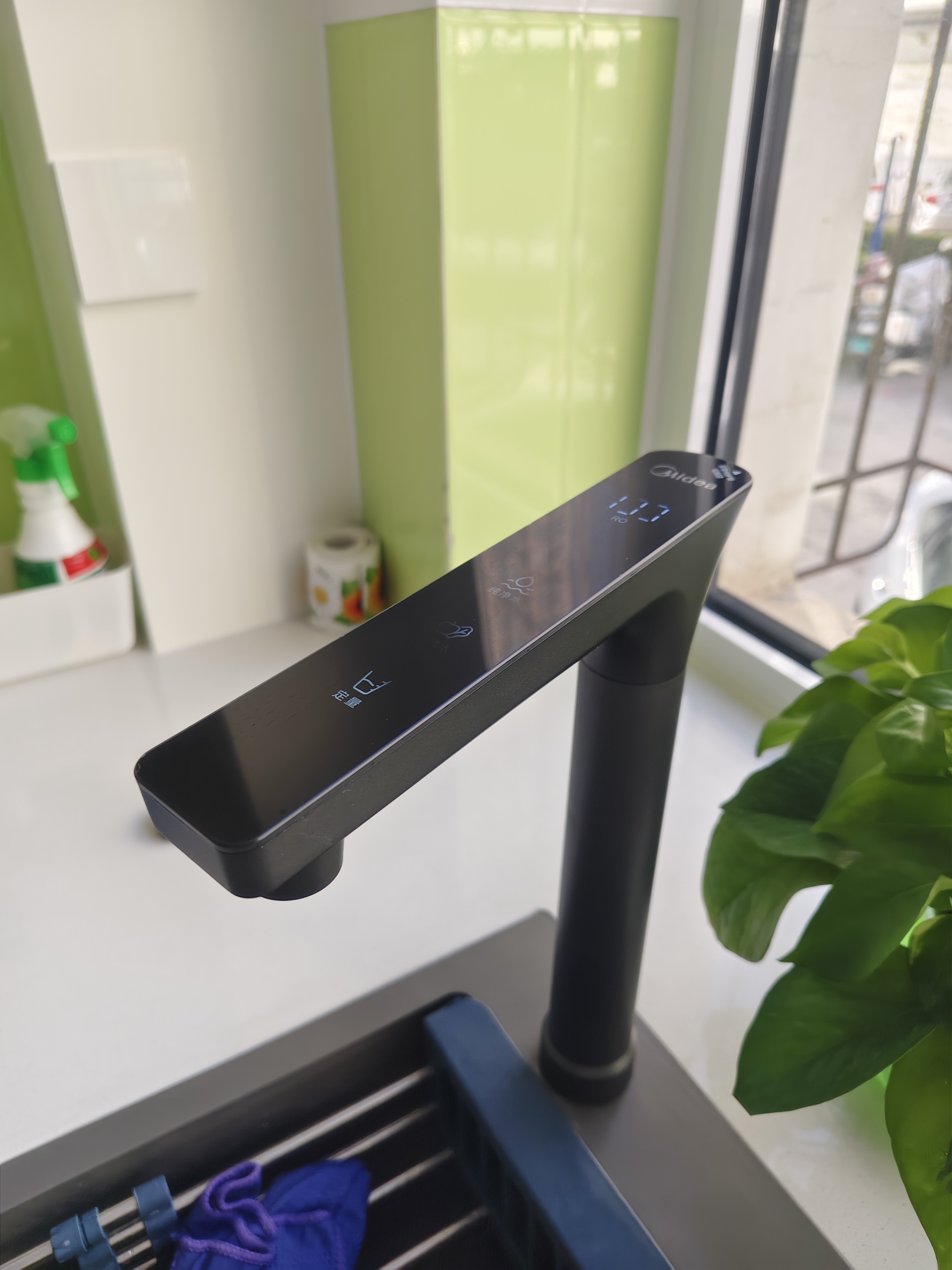 美的（Midea）星河5.0纯水版净水机器1200Gpro【瞬时1400G】抑菌0阻垢剂 6年长效RO反渗透 家用厨下式净水机2.0 晒单实拍图