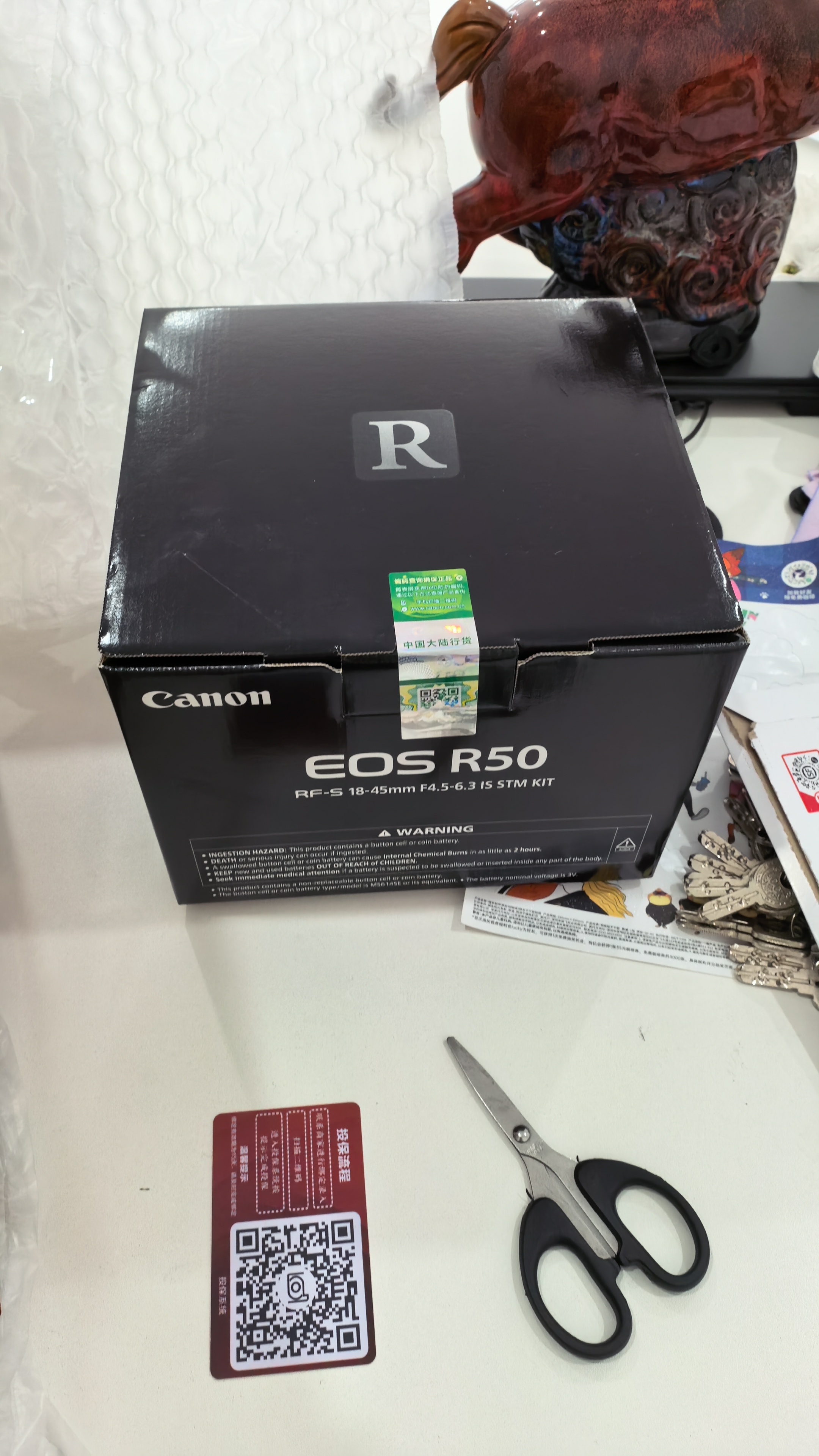 佳能（Canon）佳能r50 入门级微单相机 Vlog拍摄 4K高清视频 自拍照相 半画幅无反 学生旅行家用 扫街旅拍套装  实拍图