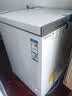 海尔（Haier）142L单温小冰箱冰柜小户型家用小冰柜冷柜冷藏柜冷冻柜一级减霜大容量PCM内胆BC/BD-142GHPW9DT 实拍图