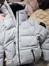 波司登冬季羽绒服冰雪运动系列短款加厚防风连帽加厚学生面包服外套 实拍图