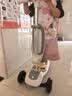 babycare儿童滑板车2-6岁二合一折叠童车重力转向宝宝可坐生日礼物 辛德白 实拍图