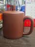 千寿堂 紫砂杯盖杯功夫茶具办公茶杯宜兴紫砂原矿 尚品杯480ml 实拍图