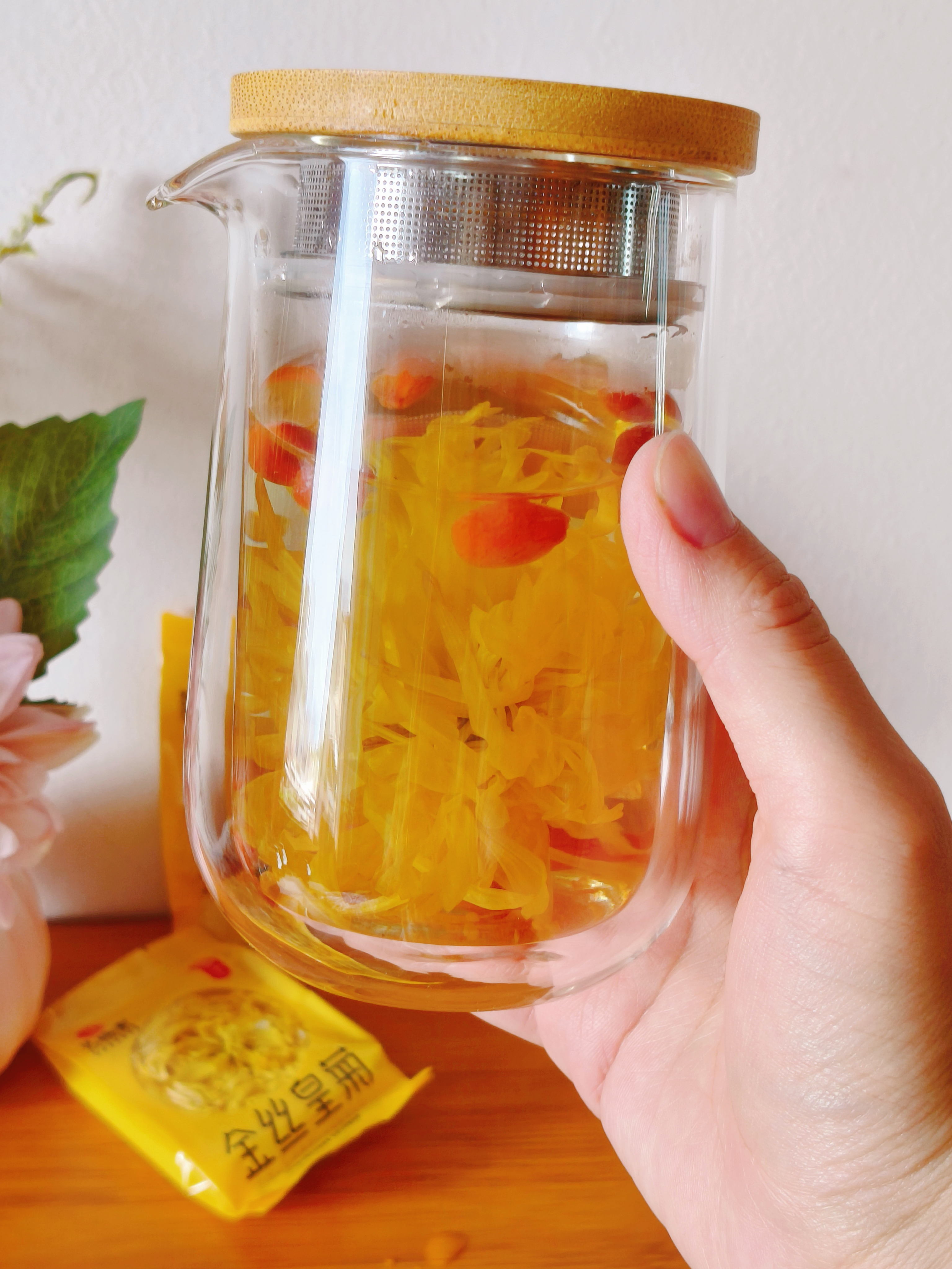 艺福堂菊花茶精品金丝皇菊头采大朵36朵安徽黄山原产独立包养生搭金银花 实拍图
