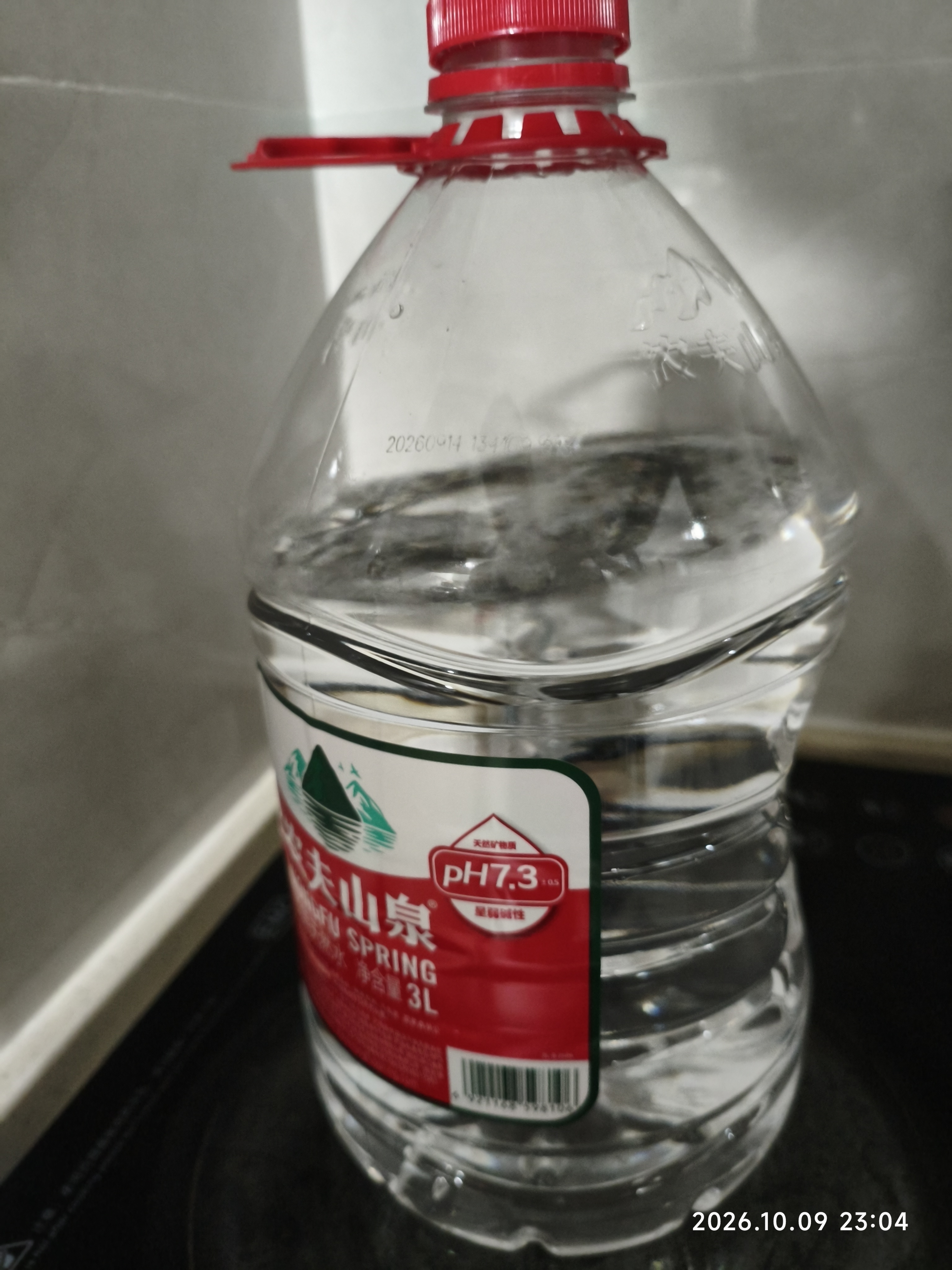 农夫山泉  饮用水 饮用天然水3L*6桶 整箱 桶装水 实拍图
