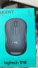 罗技（Logitech）M221 轻音鼠标 无线鼠标 办公鼠标 对称鼠标 带无线微型接收器 薄荷绿 实拍图