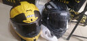 GSB摩托车头盔3C认证四季通用电动车摩托车通勤竞速头盔男女盔361GT 哑黑太空舱配透明镜片+顺丰快递 XL（建议57-58头围） 实拍图