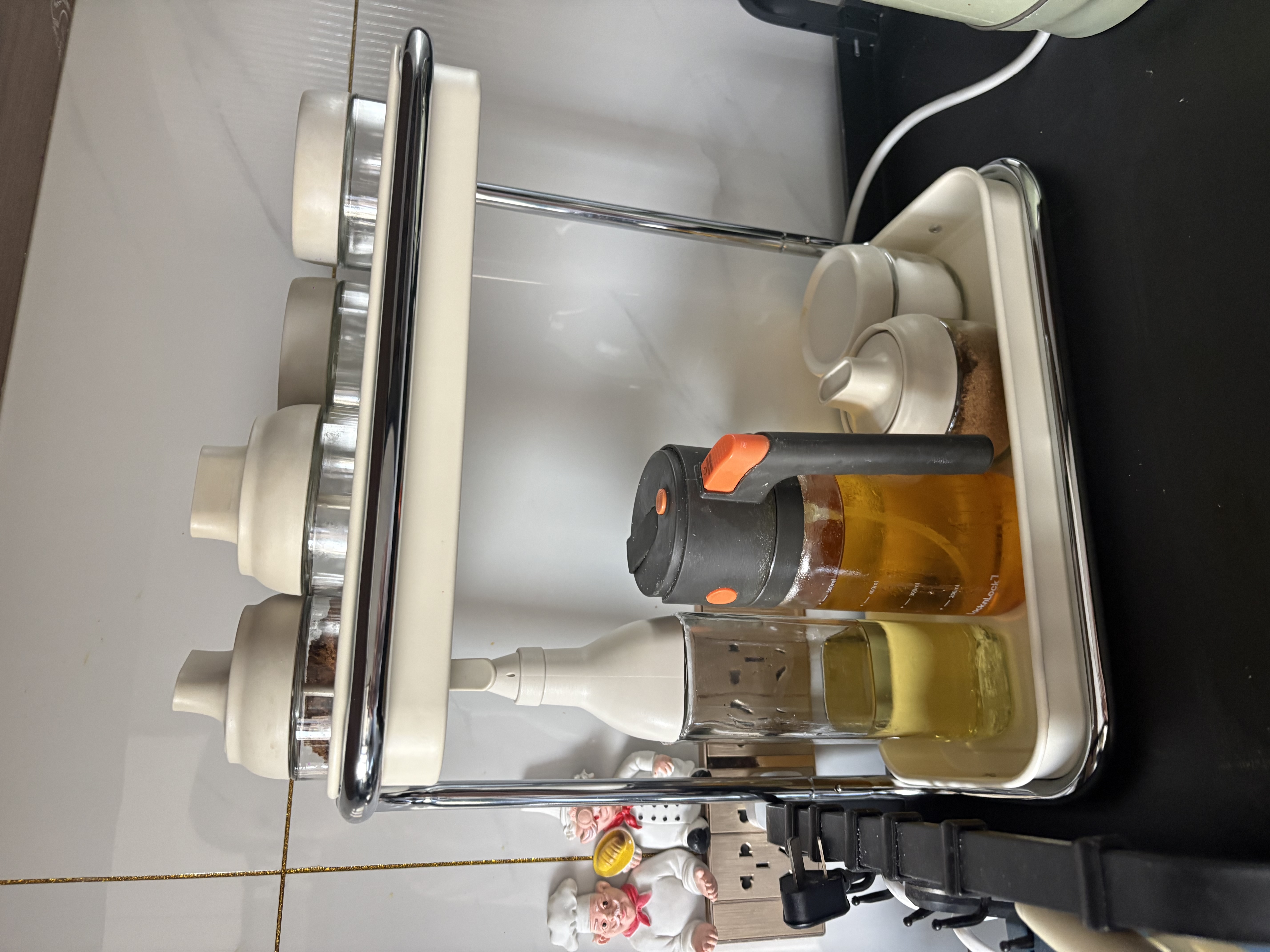 荣事达厨房调料置物架调料架台面收纳调料品储物架多功能调味品用具架子 实拍图