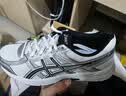 亚瑟士ASICS网面跑鞋百搭男鞋缓震运动鞋透气跑步鞋 GEL-CONTEND 4 白色/银色 41.5 实拍图