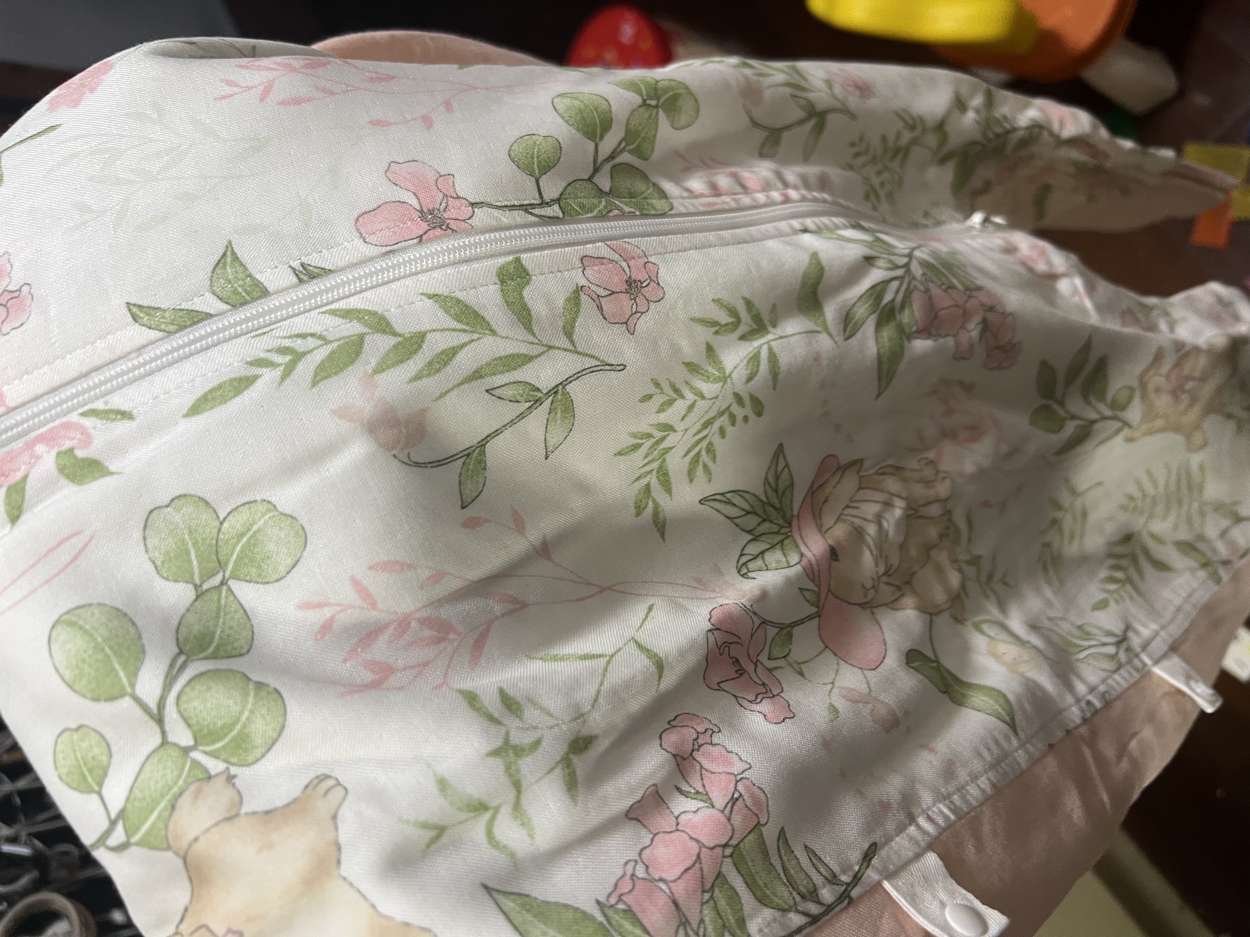 威尔贝鲁婴儿睡袋宝宝睡衣服分腿儿童【吸湿排汗】前6后4春秋 樱野粉XL 实拍图