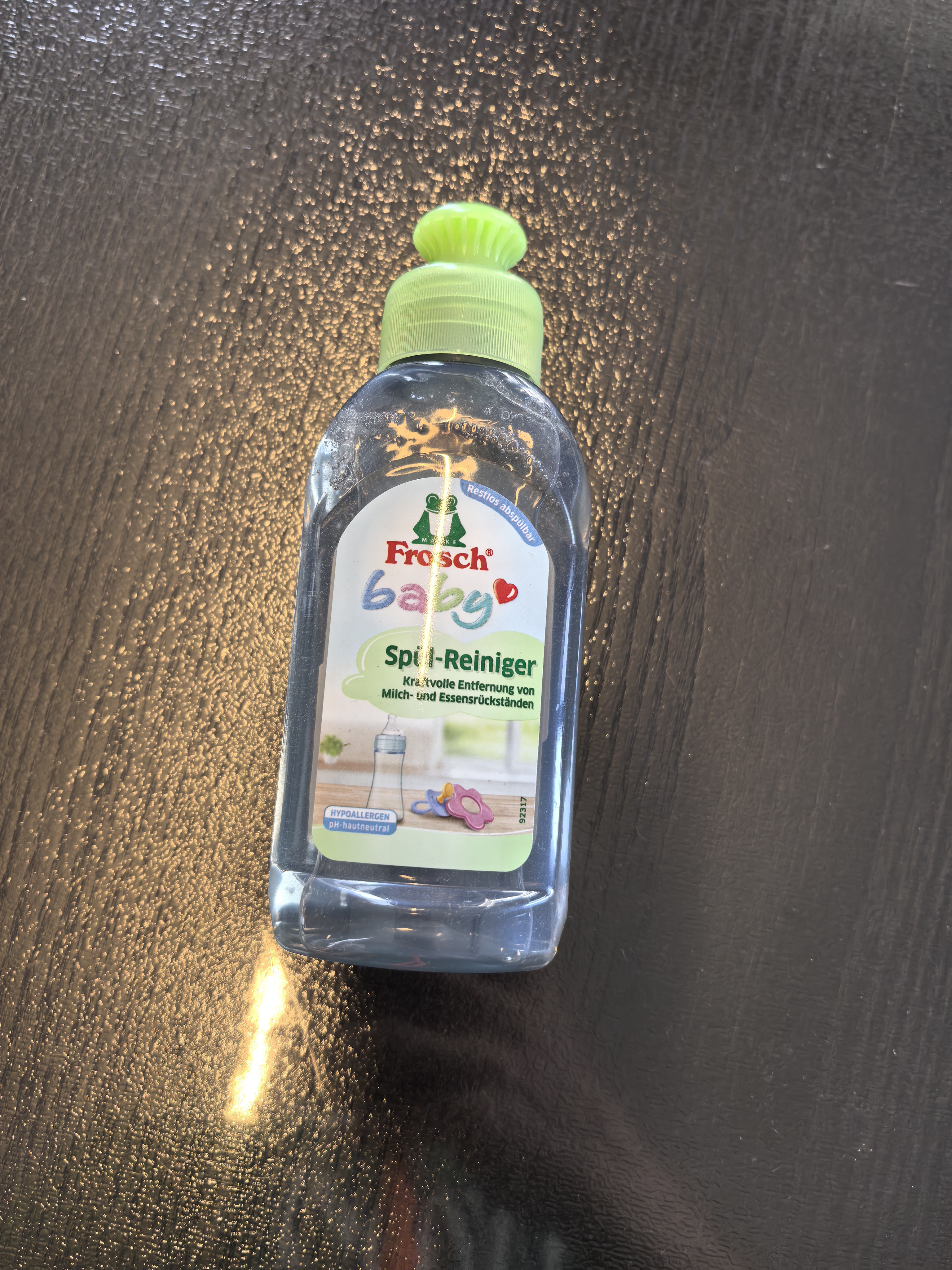 Frosch婴童餐具洗洁精 100ml 温和配方 温和去污 德国原装进口 实拍图