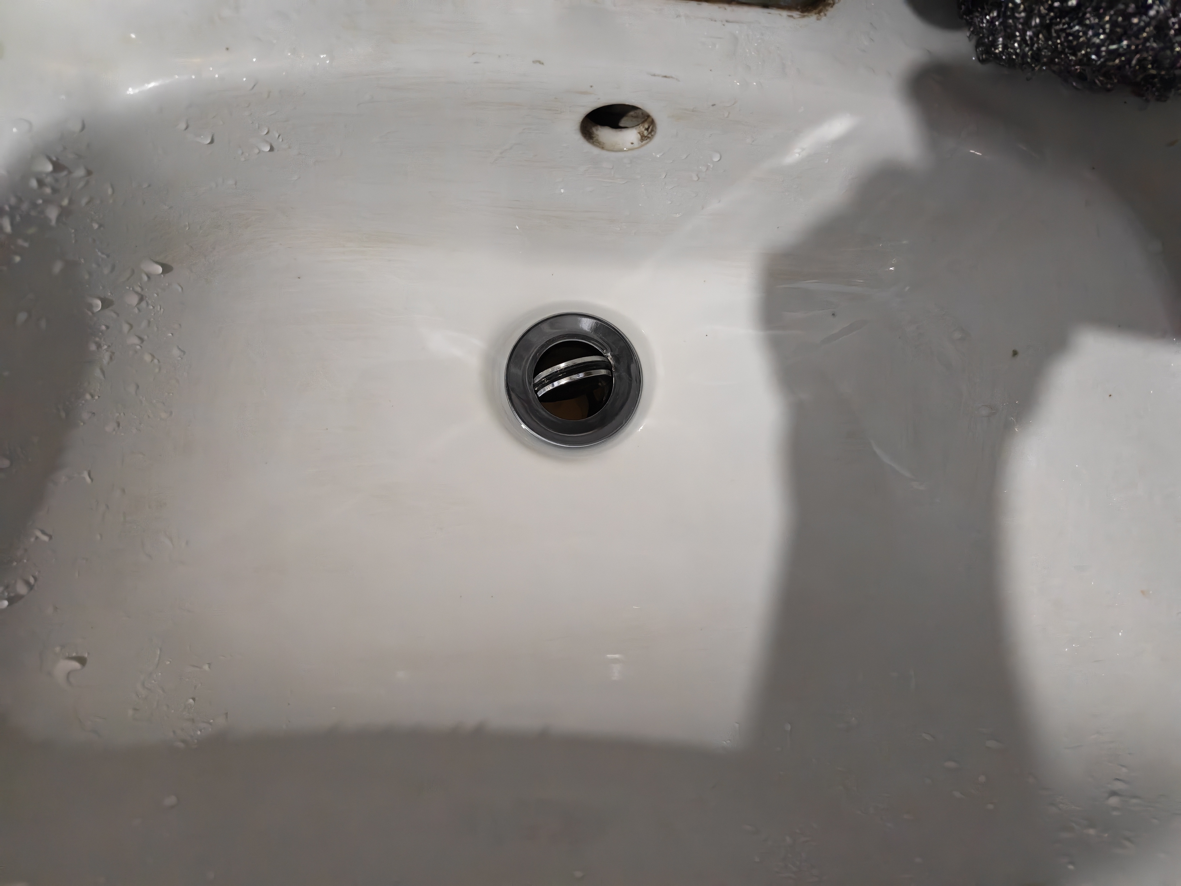 潜水艇（Submarine） 洗手盆下水管面盆下水器套装洗脸盆台上盆洗手洗脸池下水管防臭 【套餐5】全铜翻板下水器+下水管（有溢水孔） 实拍图