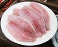 趣尝鲜甄选海南罗非鱼鲷鱼柳净重1kg/袋 7-12片鱼片低脂生鲜鱼类 实拍图