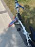 大行（DAHON） 412折叠自行车14英寸单速超轻迷你铝合金学生成人单车BYA412 白色 实拍图