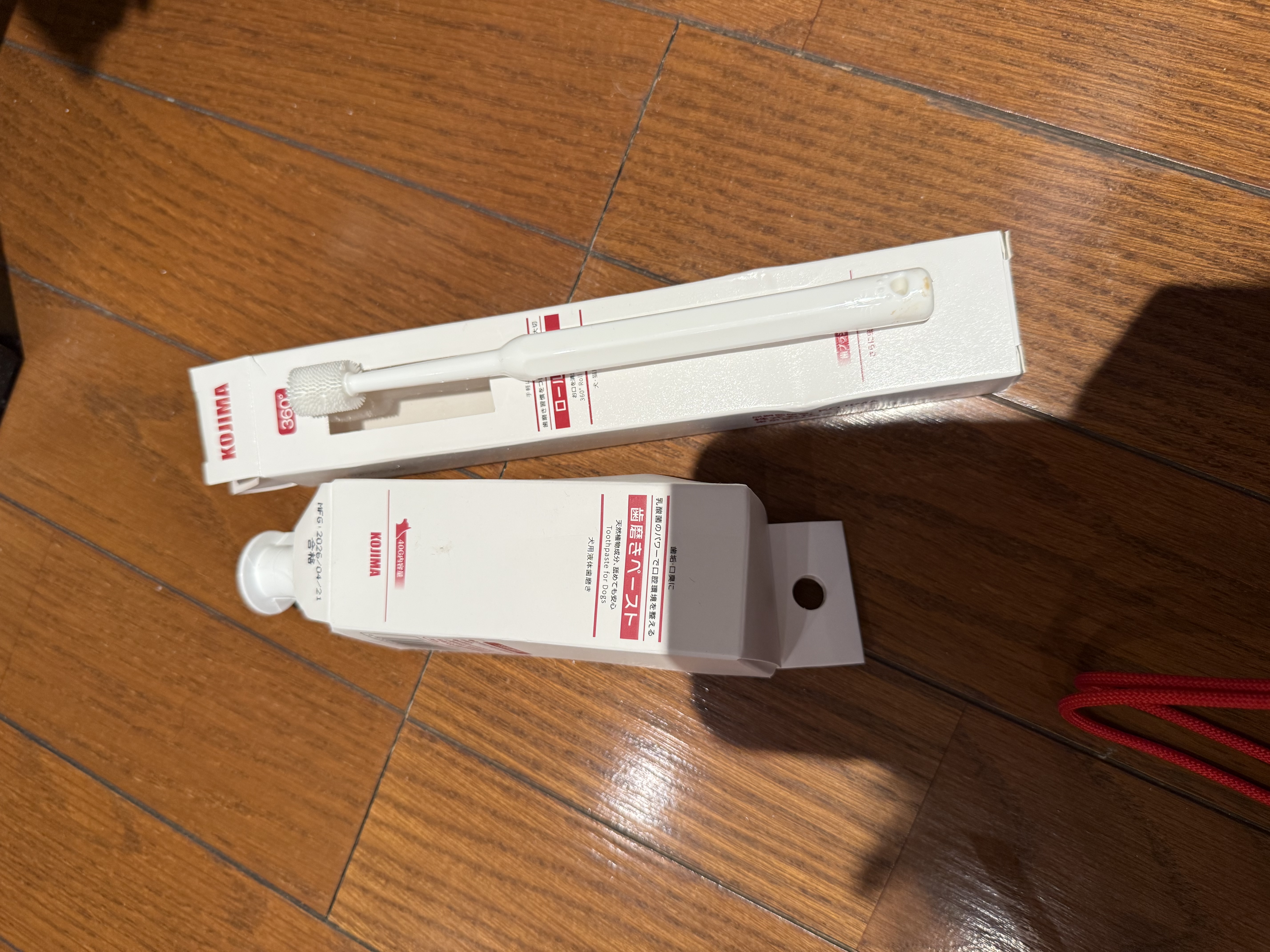 KOJIMA日本宠物牙膏狗狗猫咪牙刷猫咪刷牙洁牙宠物牙齿清洁用品奶香味 【推荐】犬用刷牙套餐 实拍图
