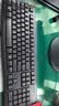 罗技（Logitech）MK120 键鼠套装 有线键鼠套装 办公键鼠套装 电脑键盘 USB即插即用 全尺寸 黑色 实拍图