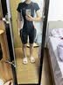 361°游泳衣女士保守连体五分2026新款平角专业竞速训练显瘦泳衣运动 实拍图