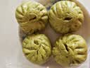 悦味纪 手工槐花鸡蛋老面大包320g*3包 12个 翡翠素馅包子 早餐半成品 实拍图