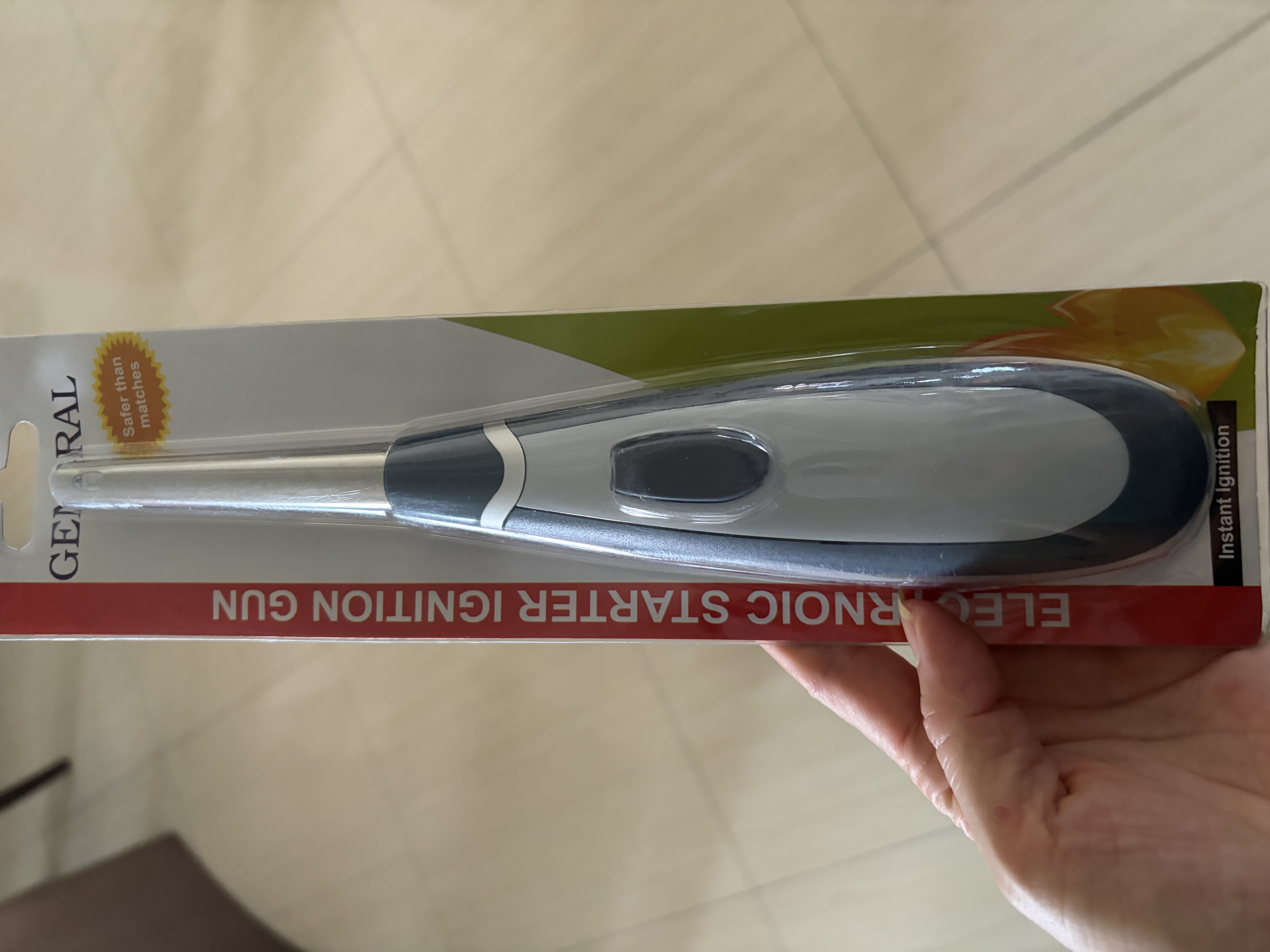 拜杰点火器打火机点火枪脉冲点火器电子打火器天然气煤气灶点火棒家用 实拍图
