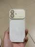 玛尔扎 雪山纹绒布素皮适用iphone18手机壳17promax苹果16pro秒变大视窗15新款古董白14全包镜头膜 秒变大视窗【古董白】雪山纹内置磁吸*自带镜头膜 iPhone 17 实拍图