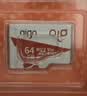 爱国者（aigo）64GB TF（MicroSD）存储卡 U3 A1 V30 4K 安防监控摄像头 行车记录仪专用内存卡 T1 读速100MB/s 实拍图