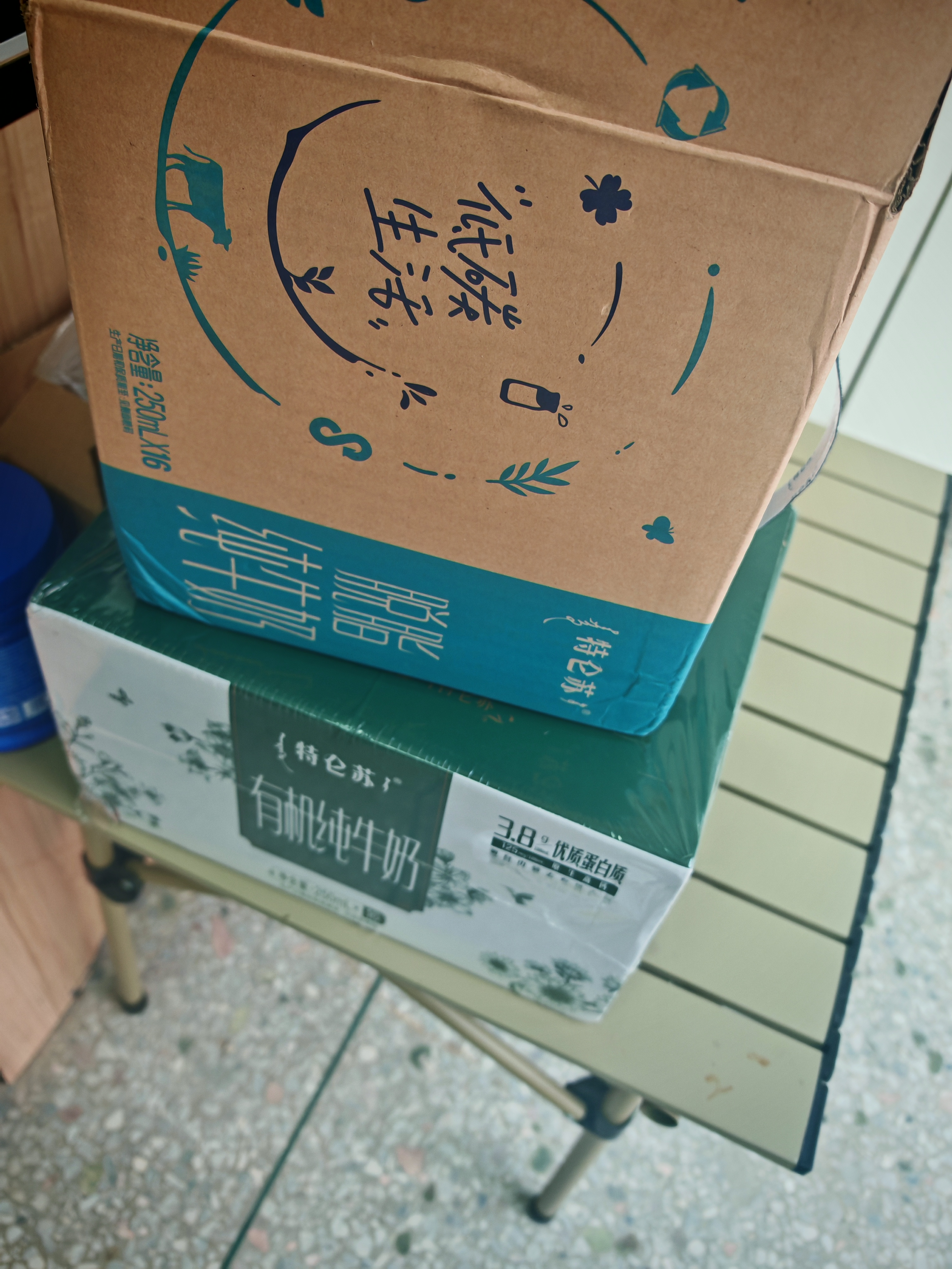 蒙牛特仑苏脱脂纯牛奶250ml*16盒 3.6g蛋白 健身减脂 送礼礼盒 实拍图