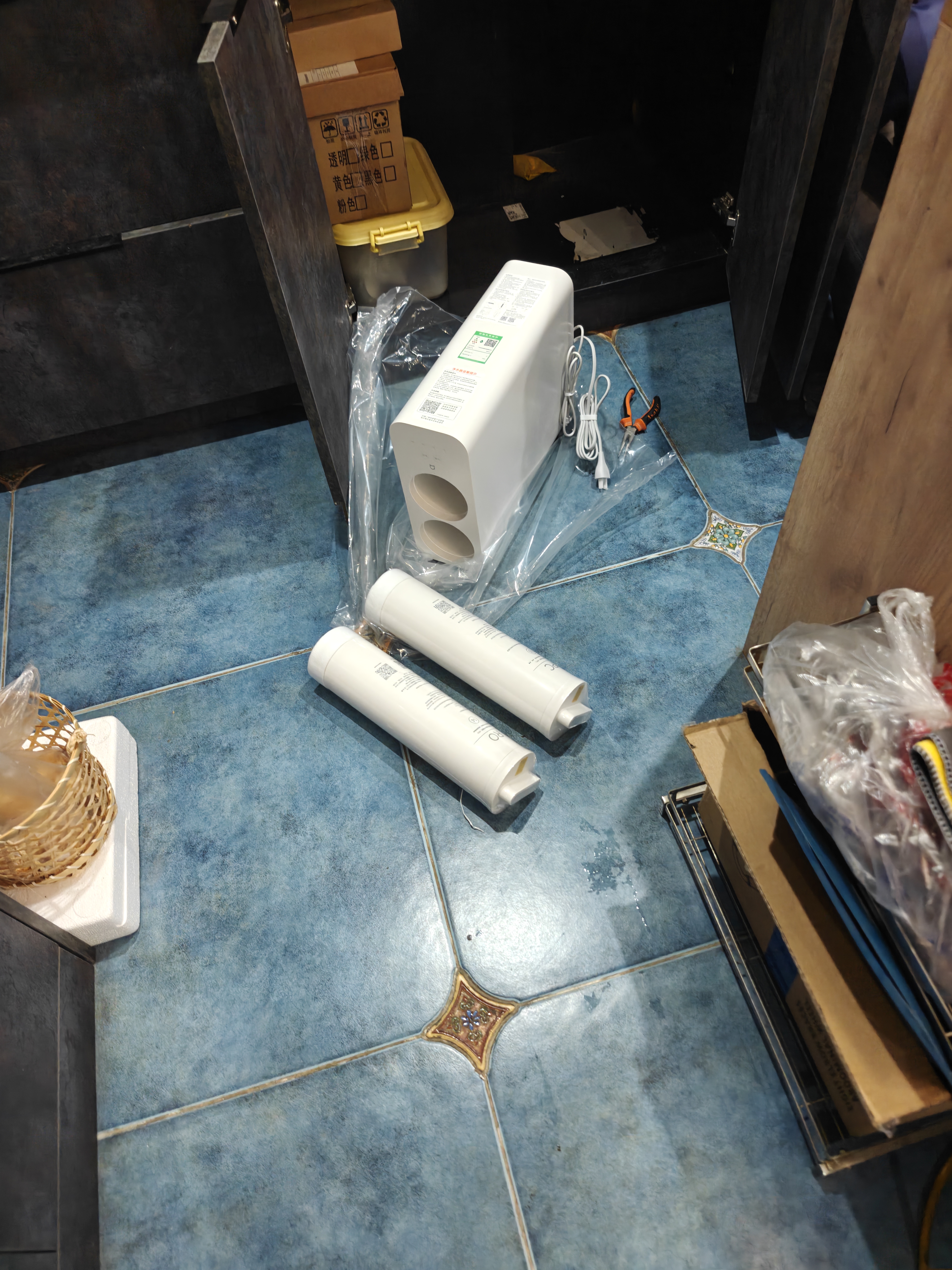 米家小米净水器N1 800G大通量 母婴级净水认证 厨房台下家用 5年RO反渗透 MR872 实拍图