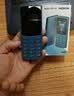 诺基亚【新款】诺基亚Nokia 105 4G 全网通 双卡双待 超长待机 大按键老人机 学生备用机功能机 诺基亚105 4G 蓝色 官方标配 实拍图