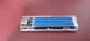 奥睿科（ORICO）M.2 NVMe固态硬盘盒10Gpbs Type-C接口SSD外置盒 适用笔记本电脑 透明金属/蓝色 TCM2-C3 实拍图