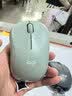 罗技（Logitech）M221 轻音鼠标 无线鼠标 办公鼠标 对称鼠标 带无线微型接收器 薄荷绿 实拍图