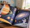 DK趣味立体百科：太空 玩出来的儿童百科全书 揭秘太空科普书籍 3D揭秘宇宙奥秘星系天文  实拍图
