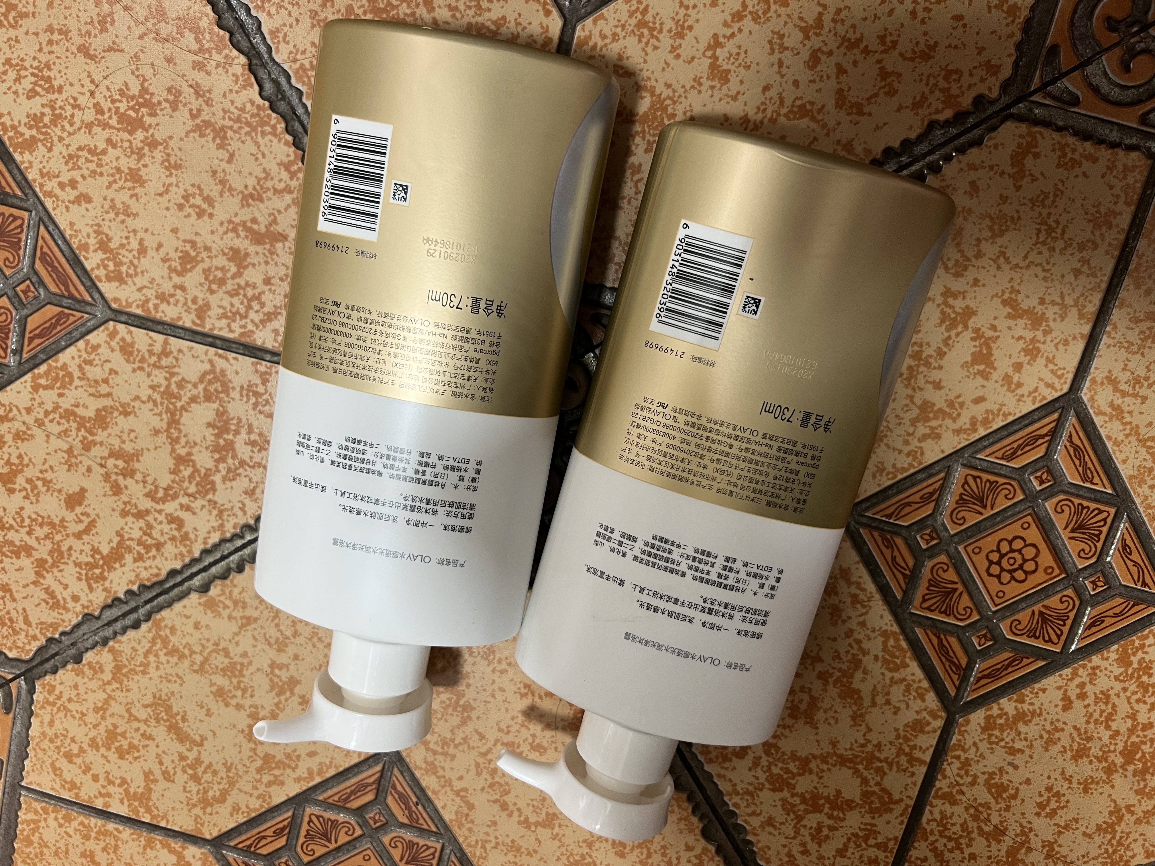 OLAY水润沐浴露舒柔滋润保湿 佛手柑730ml 大容量男女士通用 实拍图