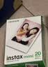 INSTAX富士instax立拍立得 mini相纸 白边双包20张+闪闪星钻边框贴 实拍图