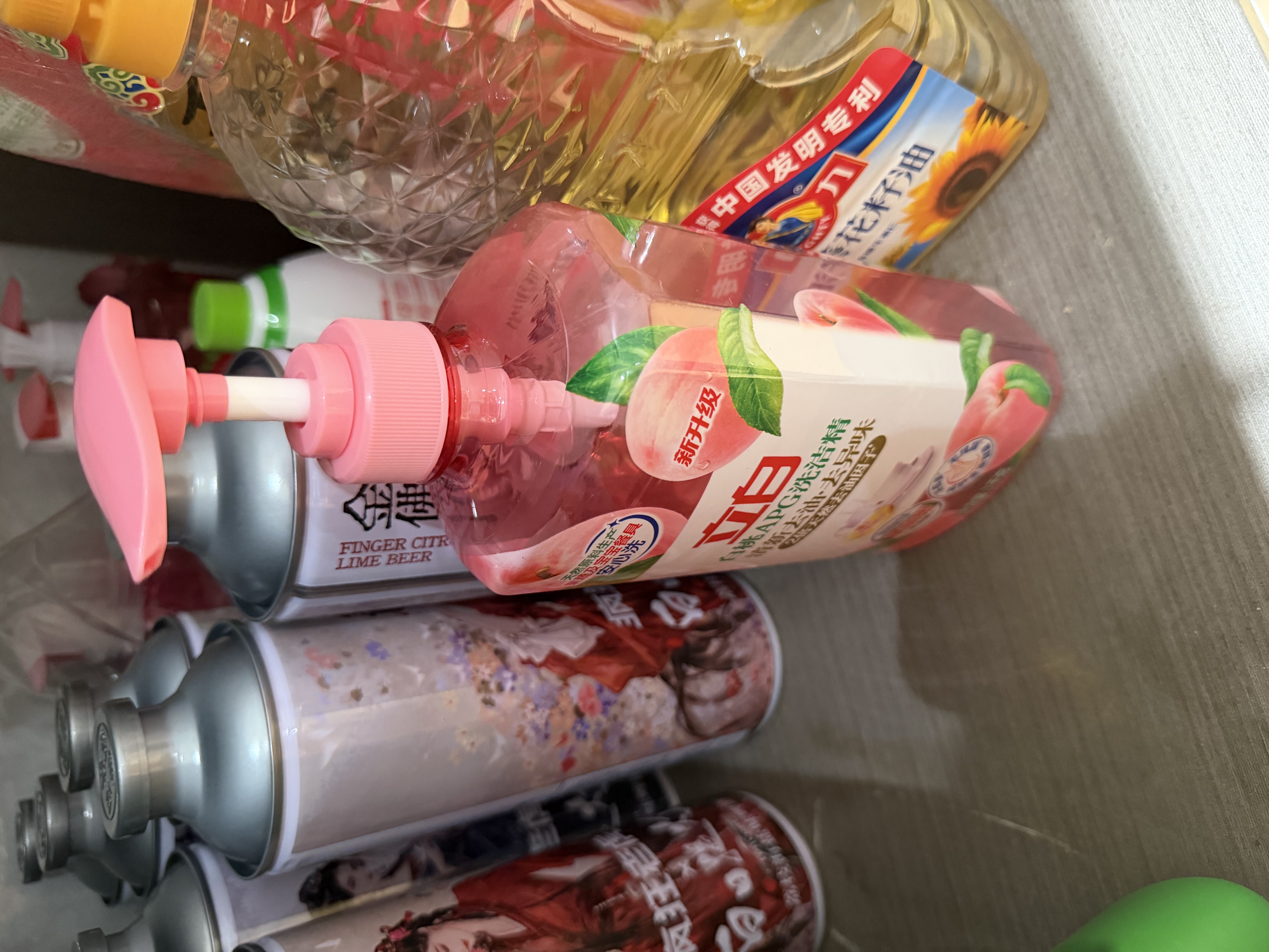 立白天然莓果酵素洗洁精2kg 可洗奶瓶果蔬A类洗洁剂洗涤灵 随机发货 实拍图