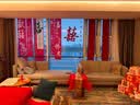 极度空间婚房布置套装女方卧室男方新房客厅结婚装饰新婚快乐挂布拍照背景 实拍图