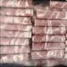原切盐池滩羊羔羊肉卷750g 实拍图
