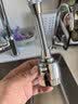 拜杰水龙头延伸器防溅水水龙头防溅头厨房万向旋转过滤器延伸器 实拍图