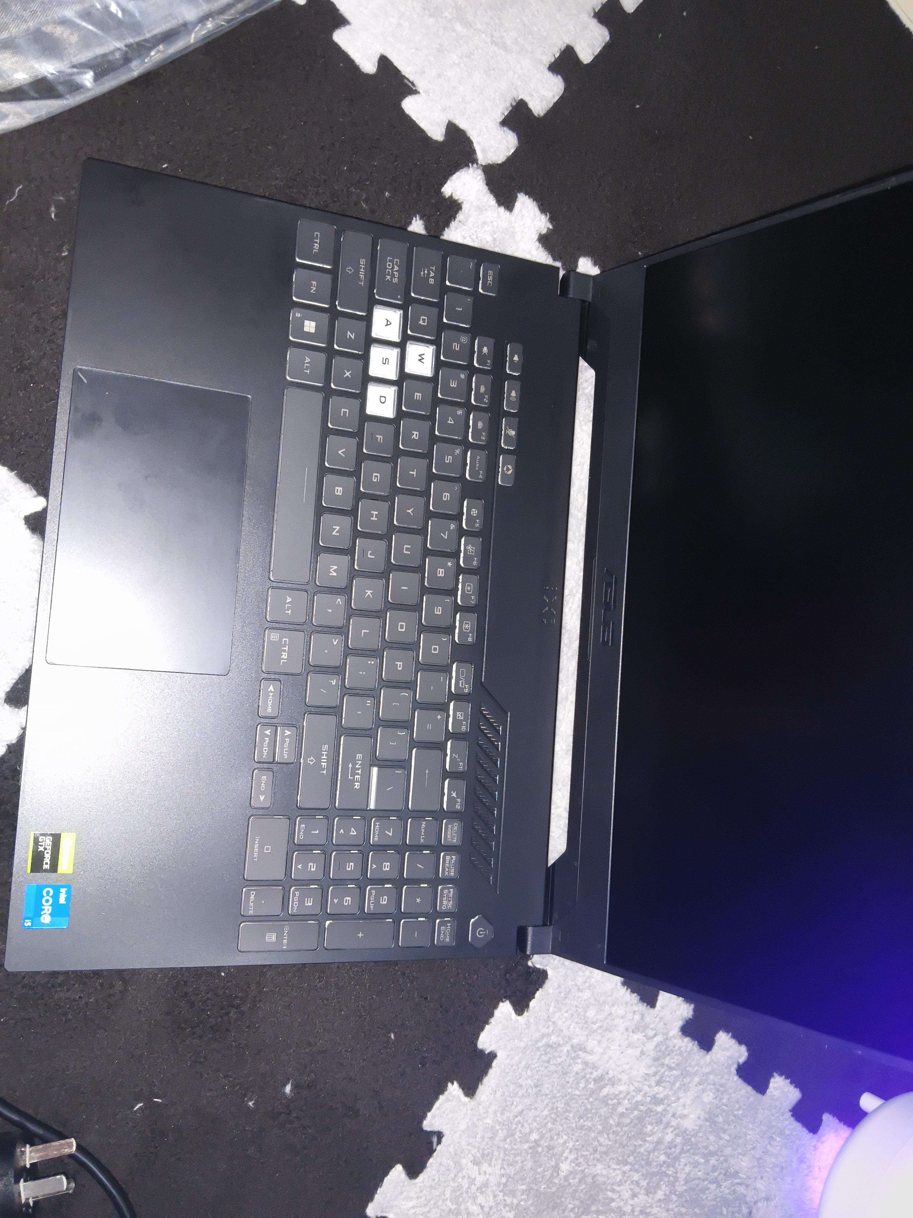联想（Lenovo) 拯救者15.6寸Y7000/ R9000P高刷电竞吃鸡设计游戏本二手笔记本电脑 95新R7-5800 RTX3060 R7000P 16G内存+512G固态 实拍图